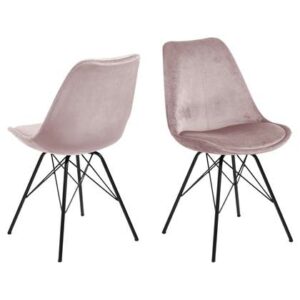 Eetkamerstoel Hioshop Roze