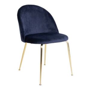 Eetkamerstoel Hioshop Blauw
