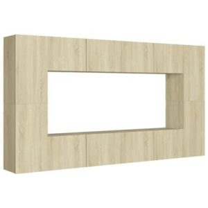 Tv-meubel vidaXL Bruin